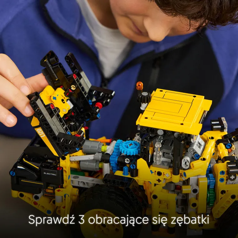 LEGO Technic, Ładowarka kołowa Volvo L120 Electric, 42209