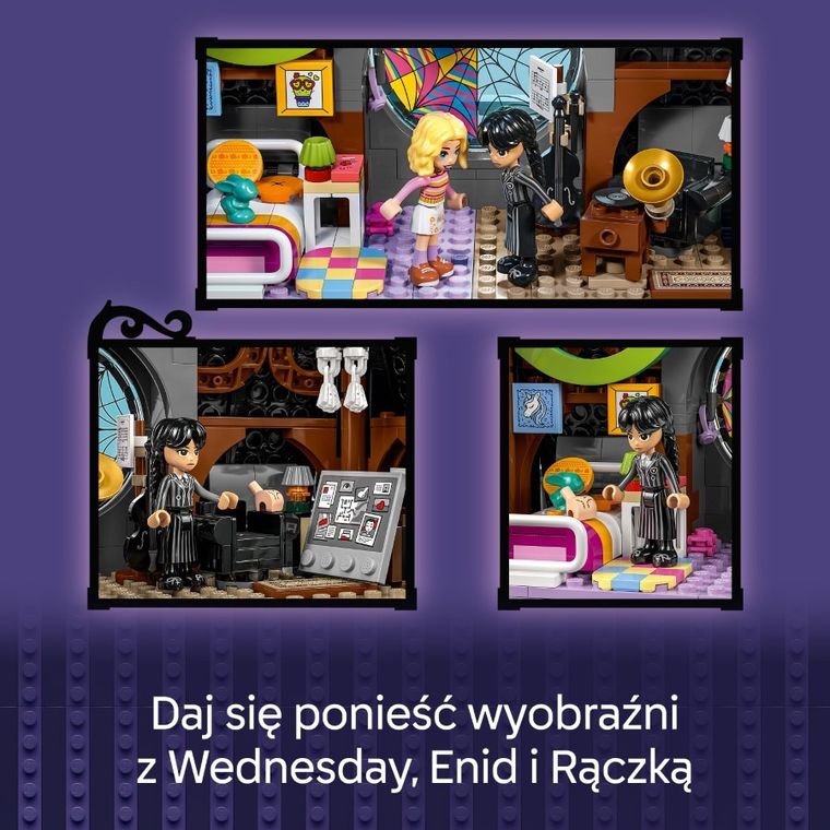 LEGO Wednesday, Pokój Wednesday i Enid, 76781