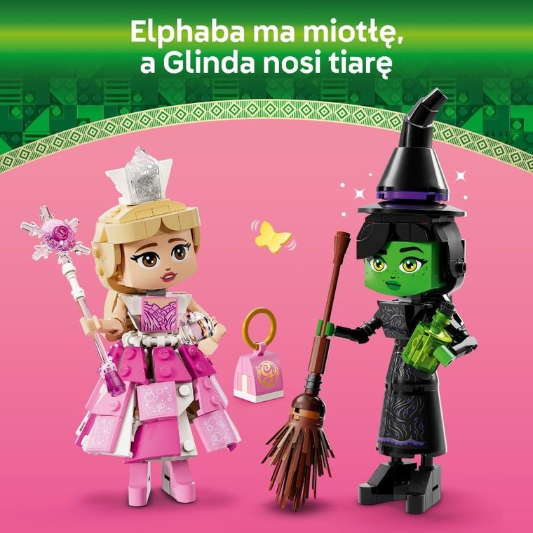 LEGO Wicked, Figurki Elphaby i Glindy, 75682