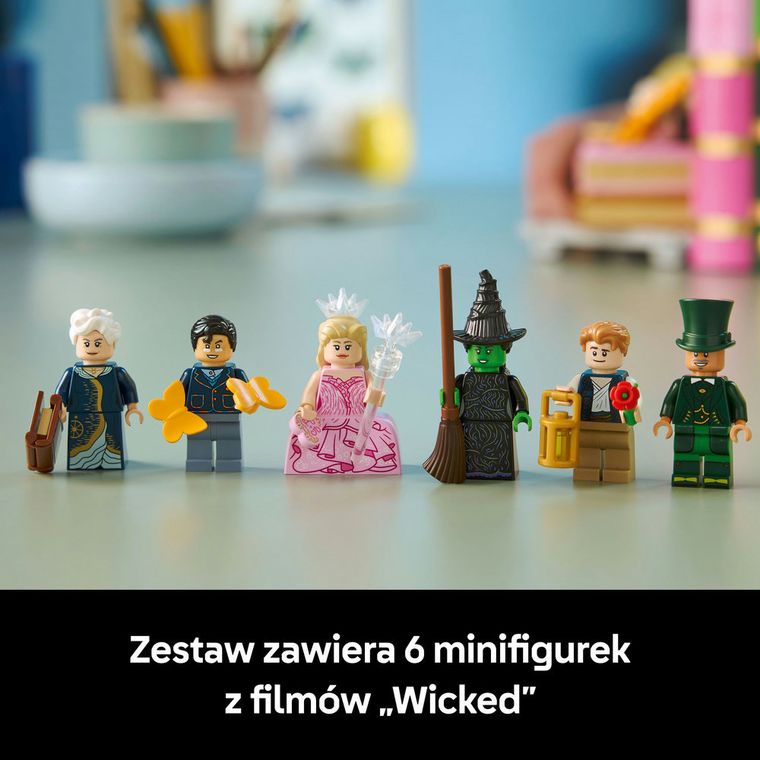 LEGO Wicked, Podpórki pod książki z Glindą i Elphabą, 75691