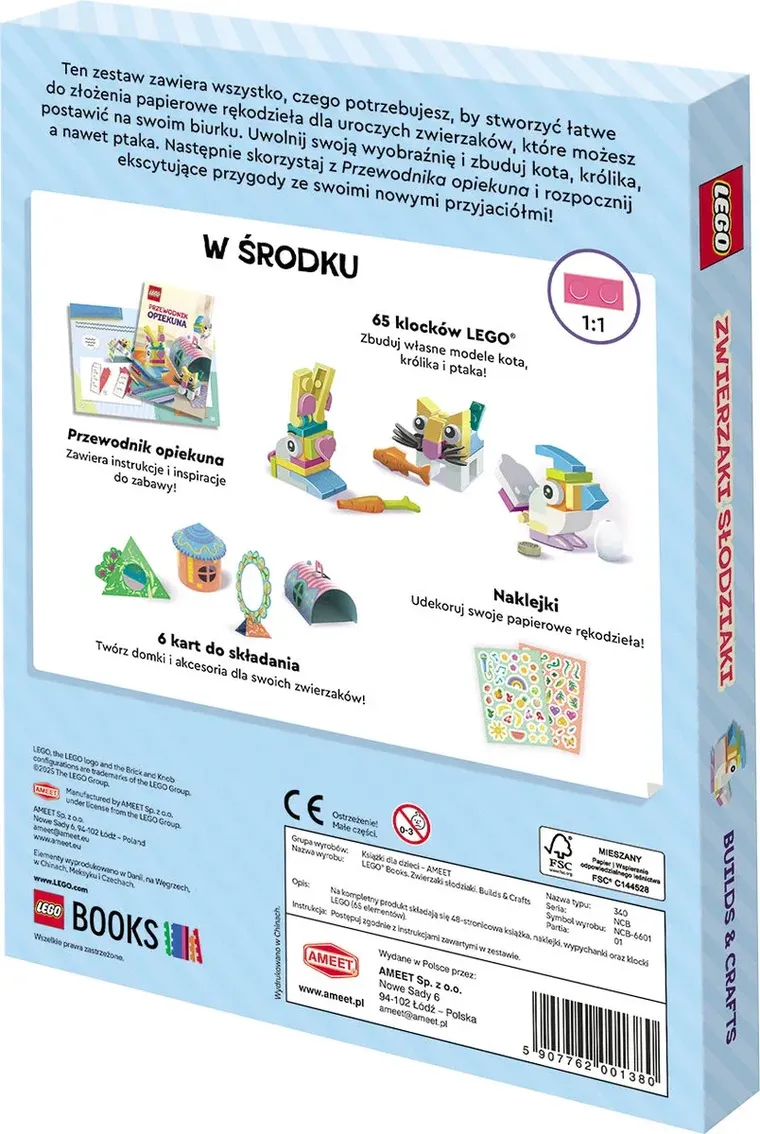 LEGO Zwierzaki Słodziaki + figurka