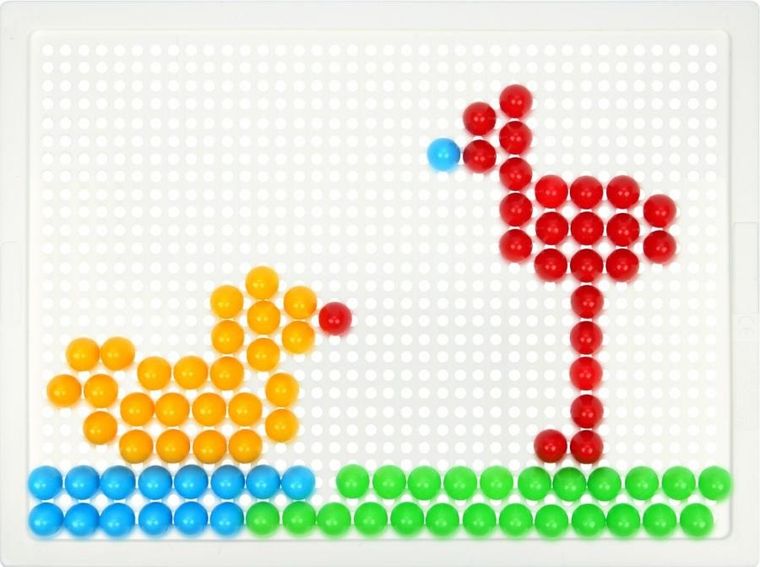 Lena, mozaika kolorowa, 100 elementów