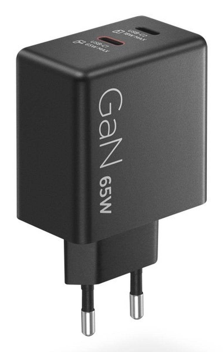 Lenovo, zasilacz, 65W, GaN Dual USB-C, 40AW065BEU