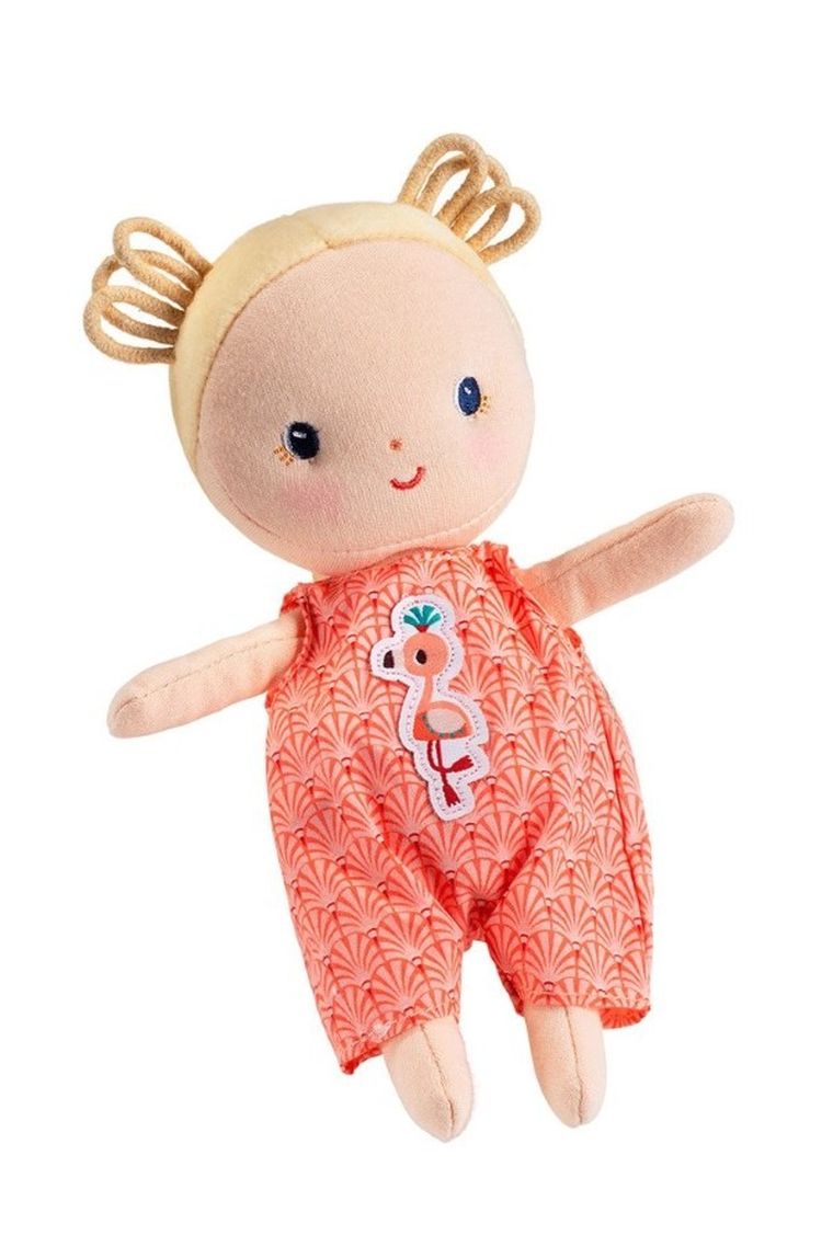 Lilliputiens, Anais, lalka dzidziuś w koszyczku z ubrankiem i kocykiem