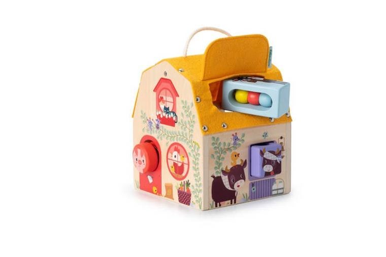 Lilliputiens, Farma, drewniany domek dźwiękowy, 12m+