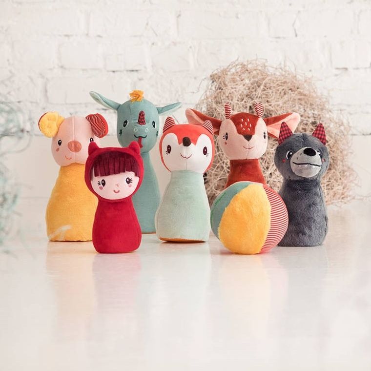 Lilliputiens, Kręgle z piłką i dzwoneczkiem, Las, 18m+