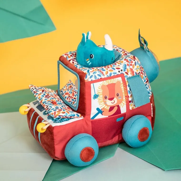 Lilliputiens, Lew Jack, wielofunkcjny samochód safari, 9m+