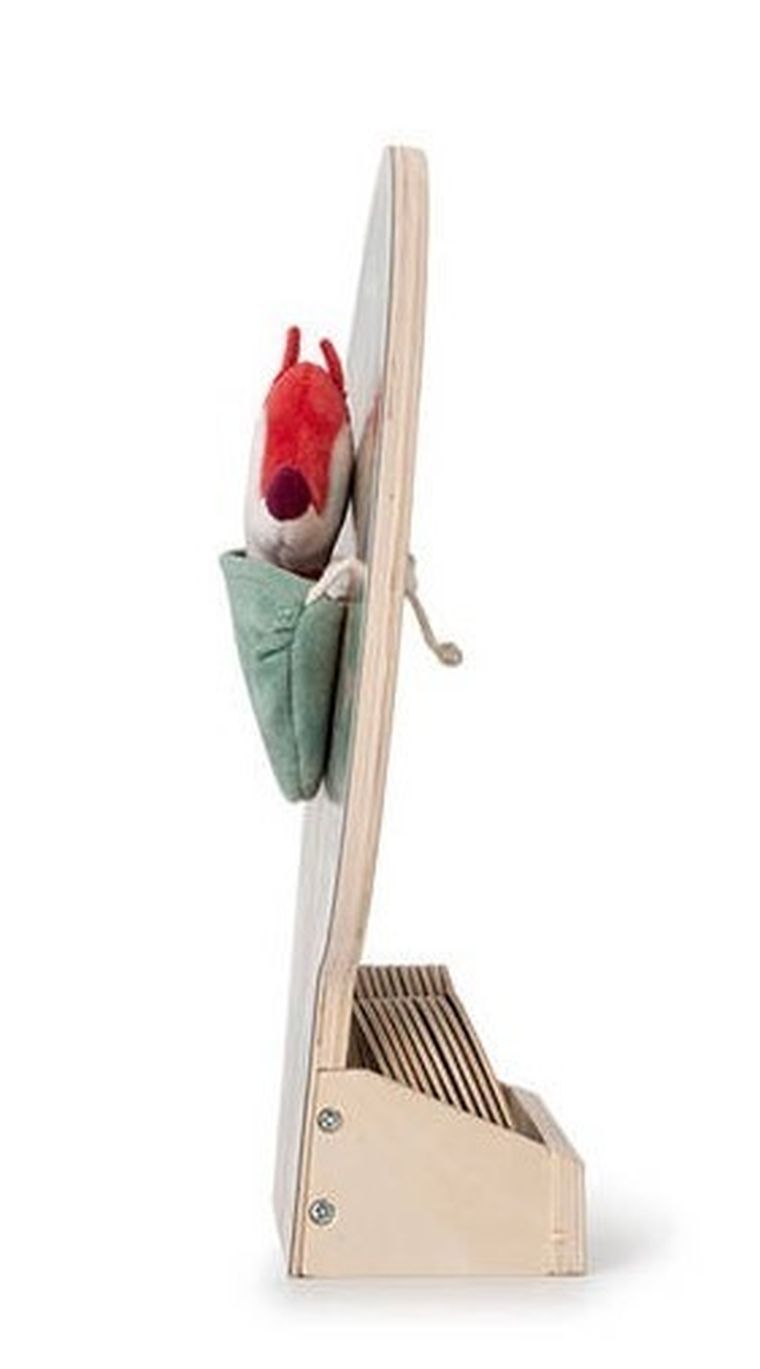 Lilliputiens, Lisiczka Alice, Mój dzień, drewniana tablica magnetyczna, 2l+