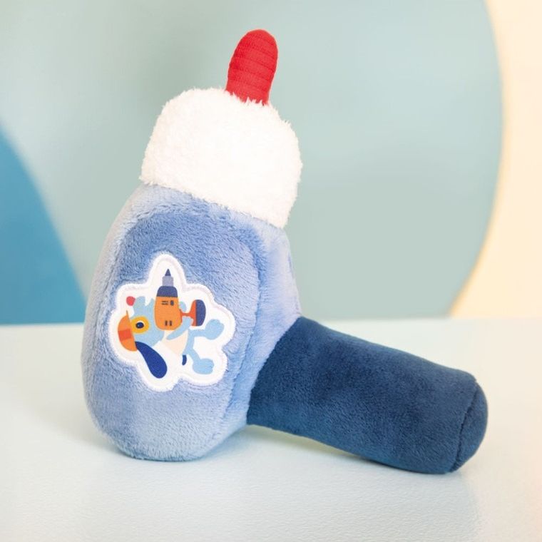 Lilliputiens, Piesek Jules, grzechotka, wiertarka, 3m+