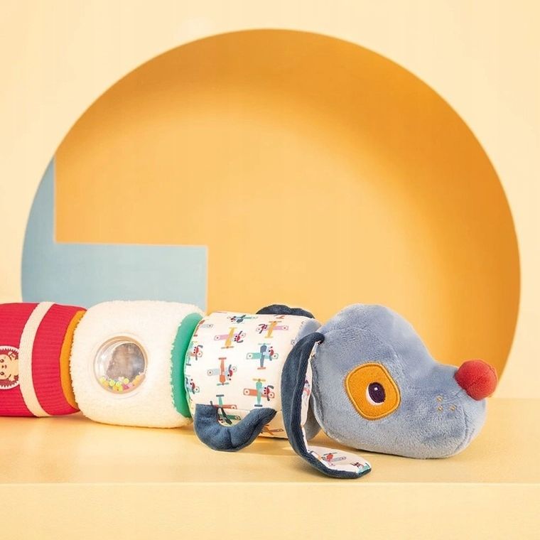 Lilliputiens, Piesek Jules, wałek dźwiękowy, 4-elementowy, 6m+