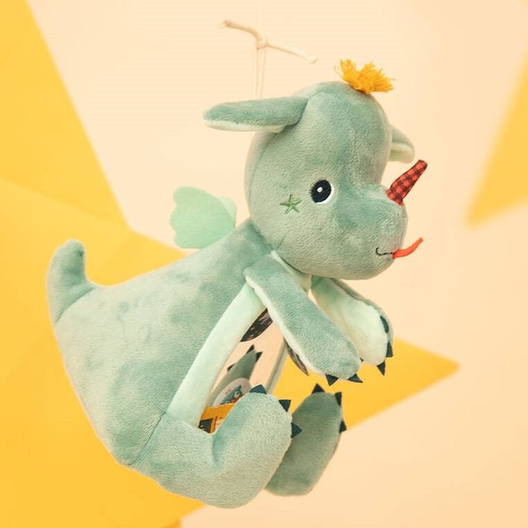 Lilliputiens, Smok Joe, maskotka aktywizująca z lusterkiem, 6m+