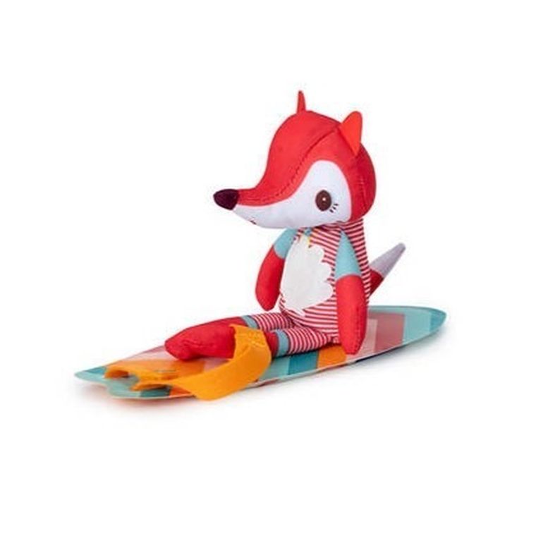 Lilliputiens, Surfer Lisiczka Alice, magiczna przytulanka do kąpieli, 12m+