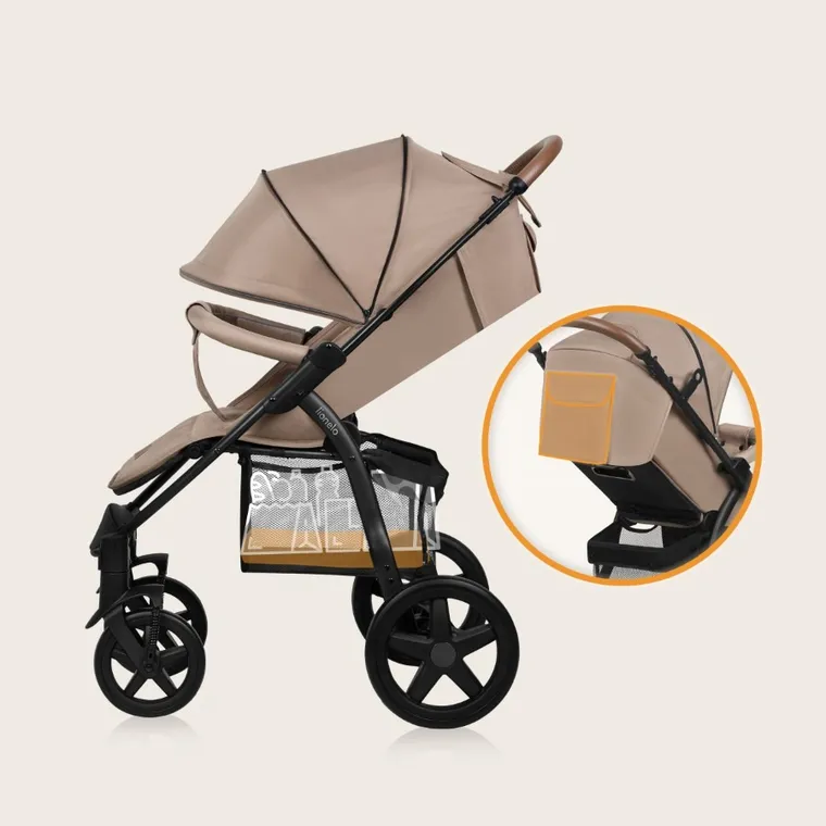 Lionelo, Annet Plus, wózek spacerowy, Beige Sand