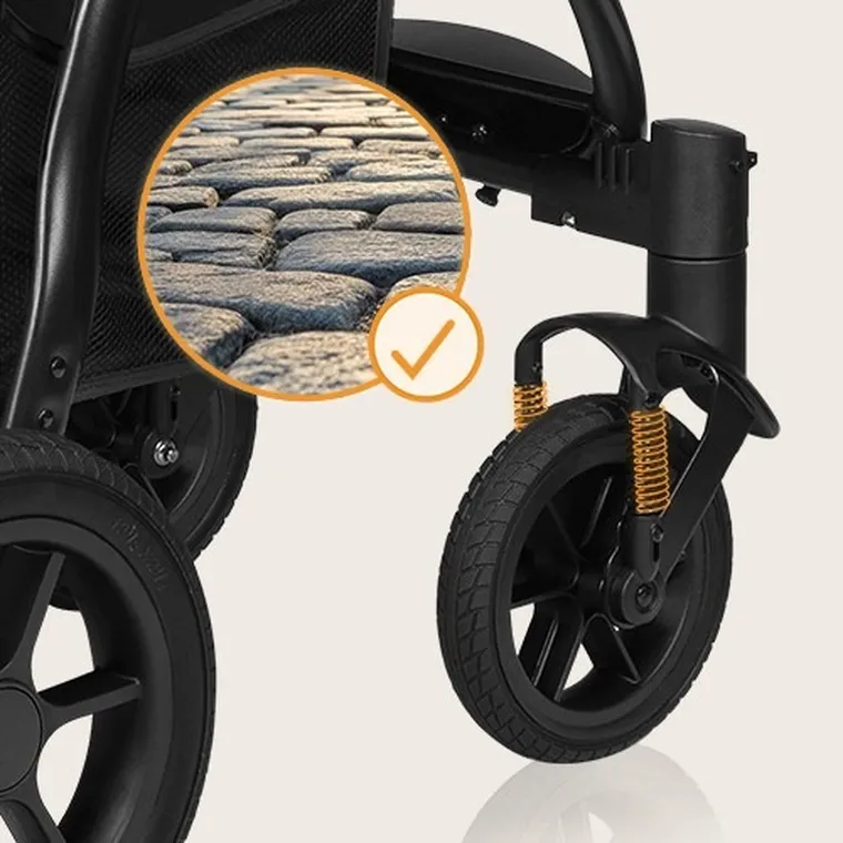 Lionelo, Annet Tour, wózek spacerowy, Green Turquoise