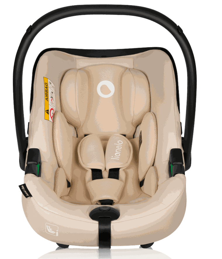 Lionelo, Astrid, I-Size, fotelik samochodowy, Beige Sand, 40-87 cm
