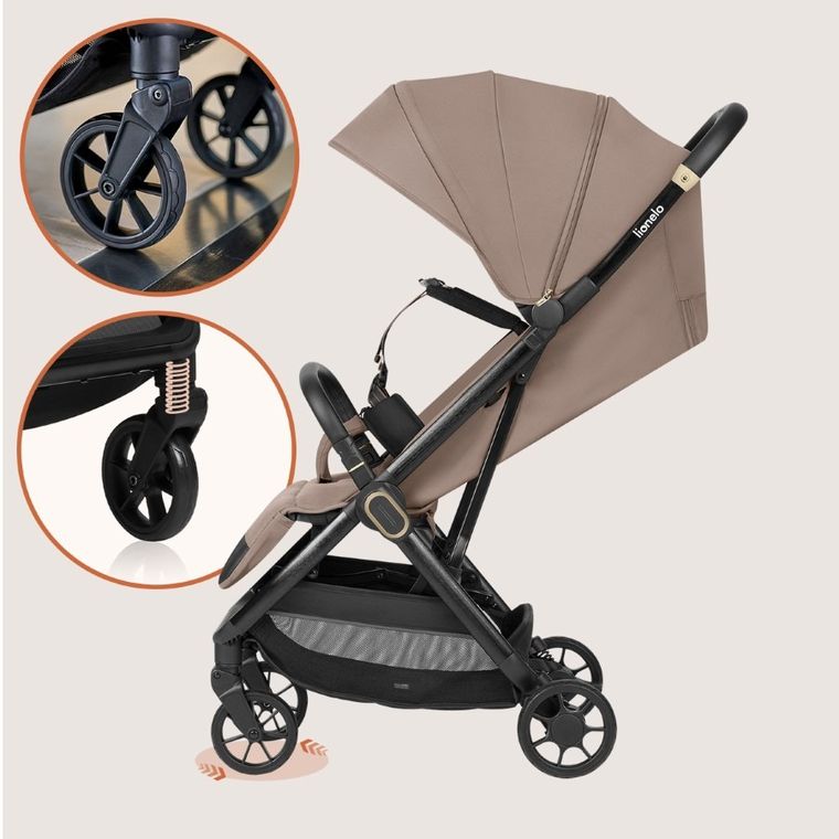 Lionelo, Bess, wózek spacerowy, beige sand
