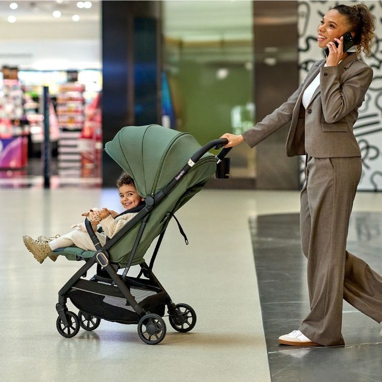 Lionelo, Bess, wózek spacerowy, green forest