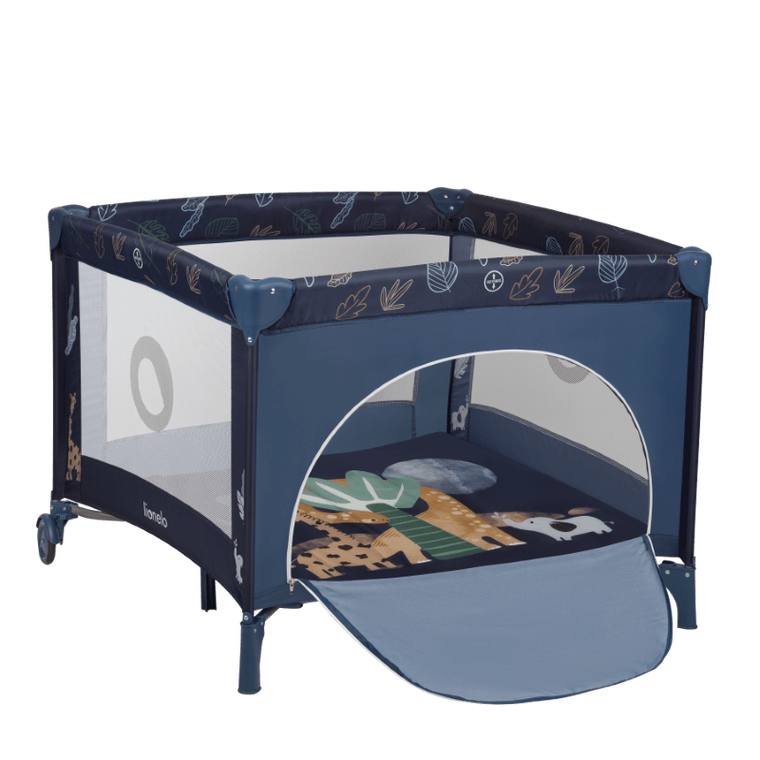 Lionelo, Bonnie, kojec dla dzieci, Blue Navy