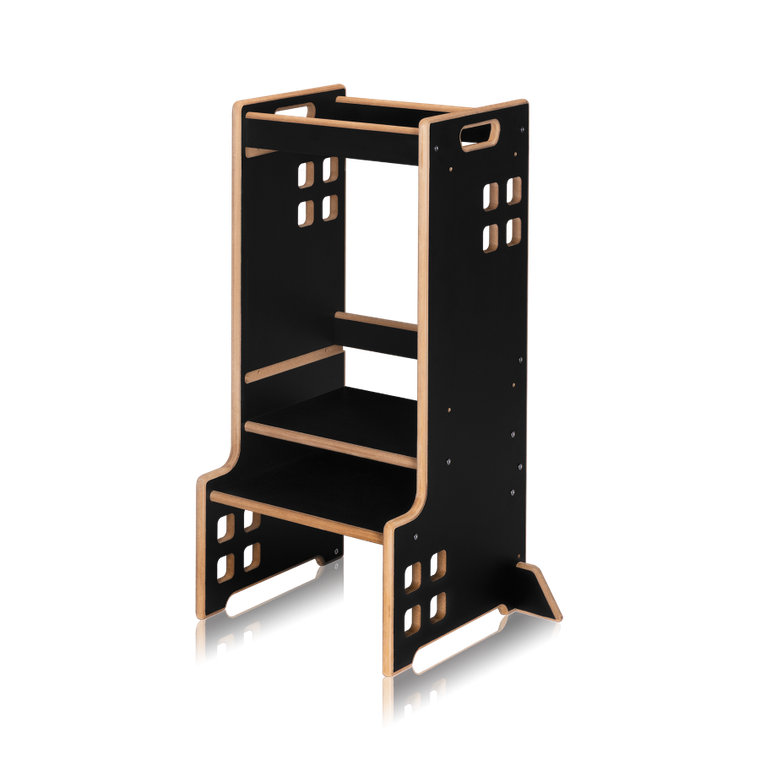 Lionelo, Cass, pomocnik kuchenny, 2w1, Black Onyx