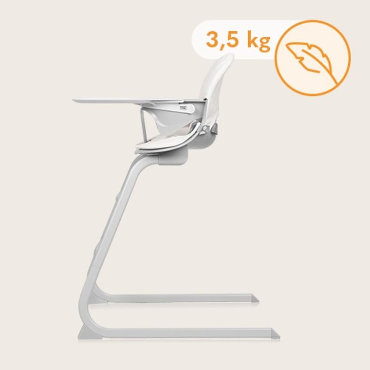 Lionelo, Dalia, krzesełko do karmienia, grey stone