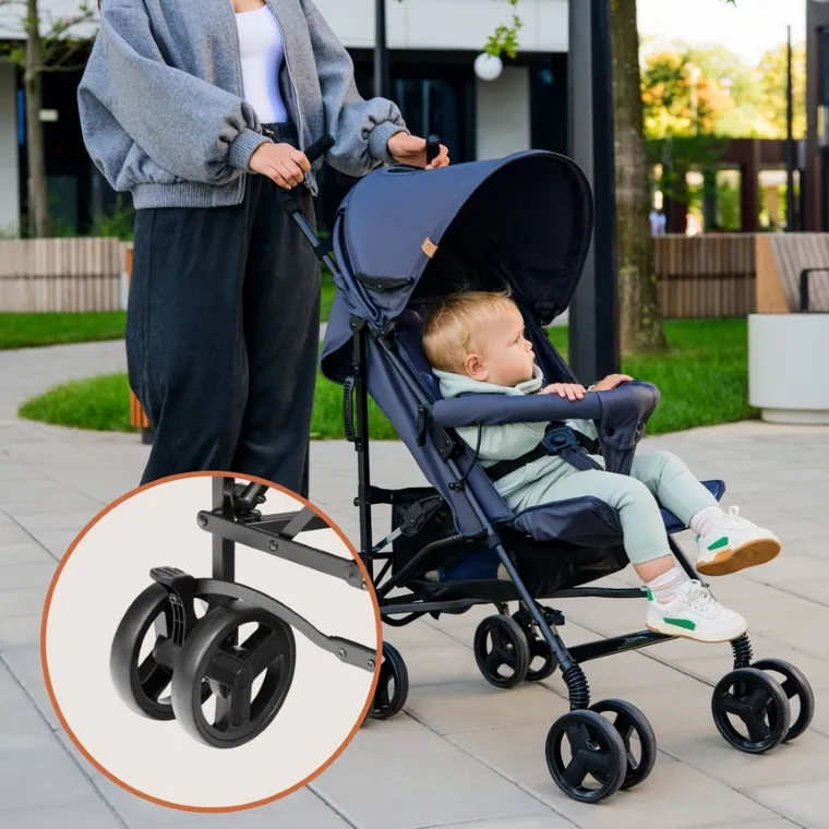 Lionelo, Elia, wózek spacerowy, Brown Chocolate