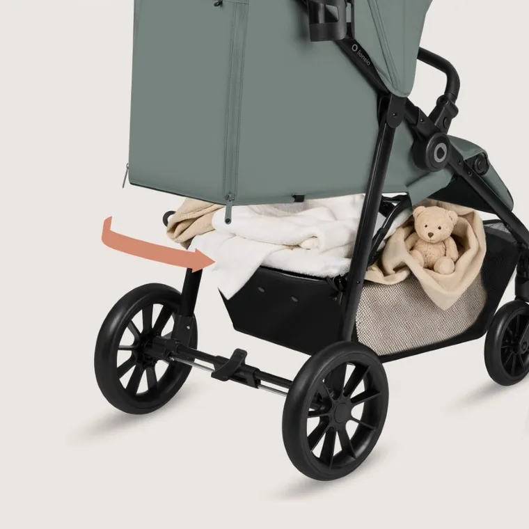 Lionelo, Emerald, wózek spacerowy, green forest