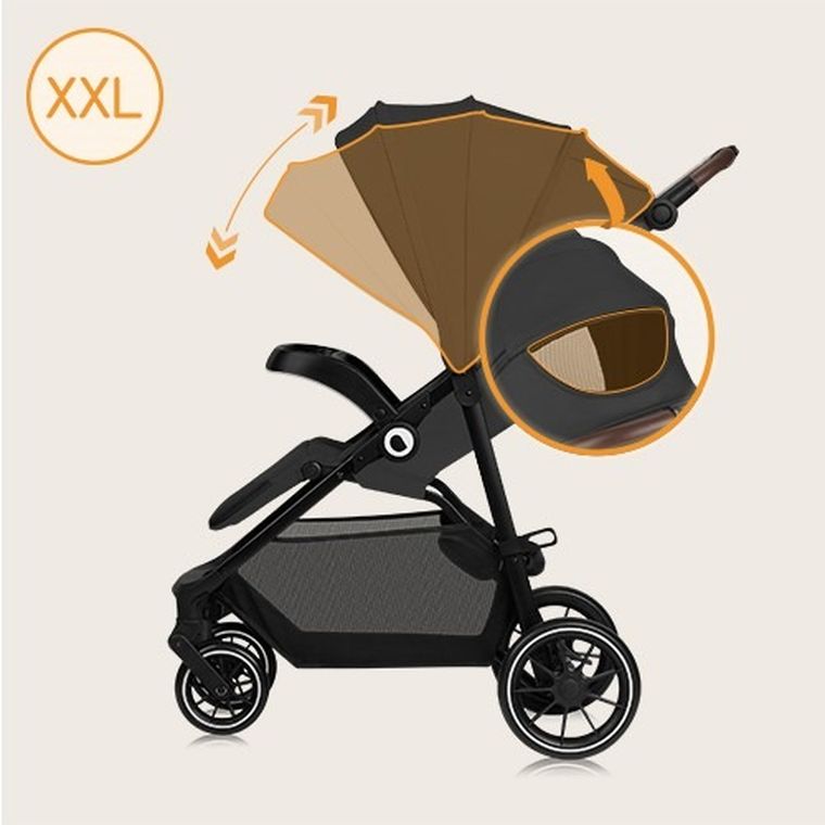 Lionelo, Emma One, wózek spacerowy, Grey Stone