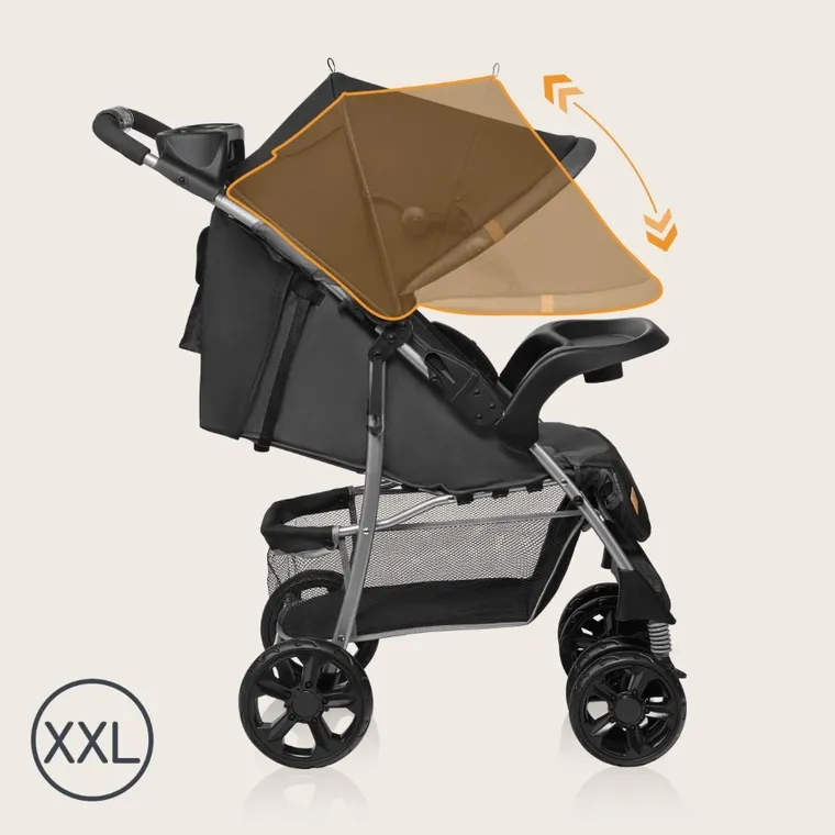 Lionelo, Emma Plus, wózek spacerowy, Stone