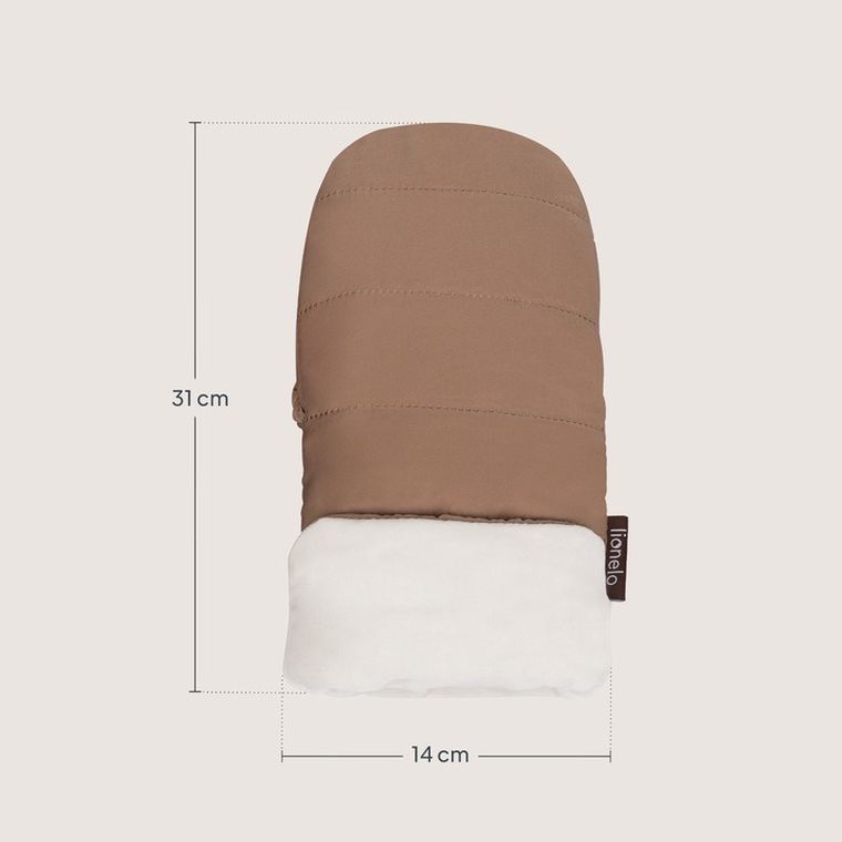Lionelo, Handmuff, rękawiczki do wózka, oli nutty