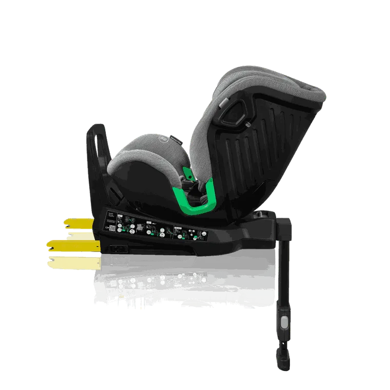 Lionelo, Harmony, I-Size, fotelik samochodowy, Concrete Bamboo, 40-150 cm