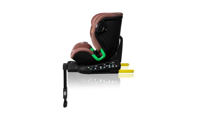 Lionelo, Harmony, I-Size, fotelik samochodowy, Red Brick Bamboo, 40-150 cm