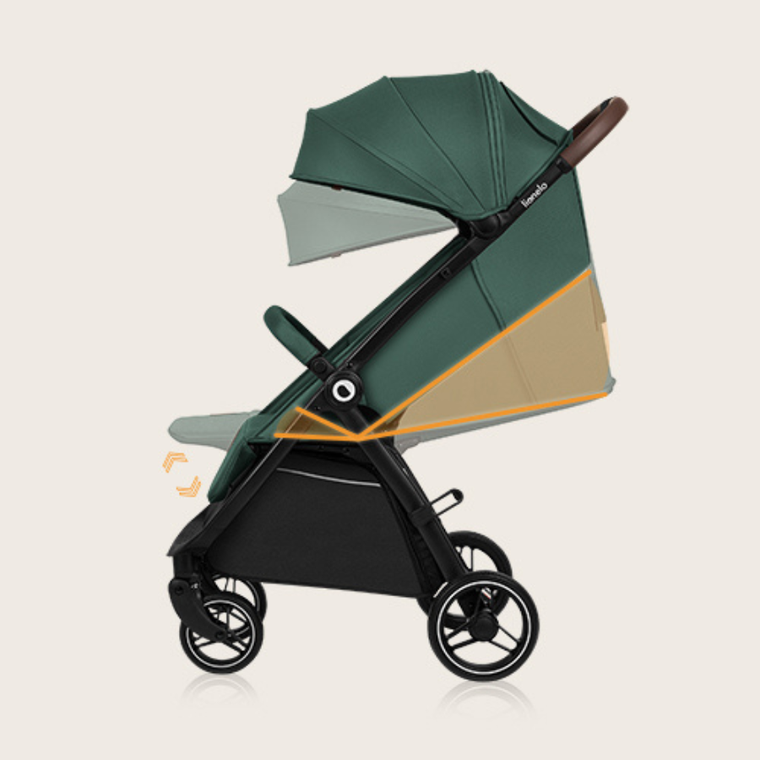 Lionelo, Ingrid, wózek spacerowy, Green Emerald