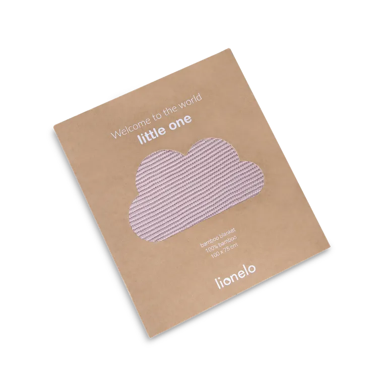 Lionelo, kocyk bambusowy, Pink, 75-100 cm