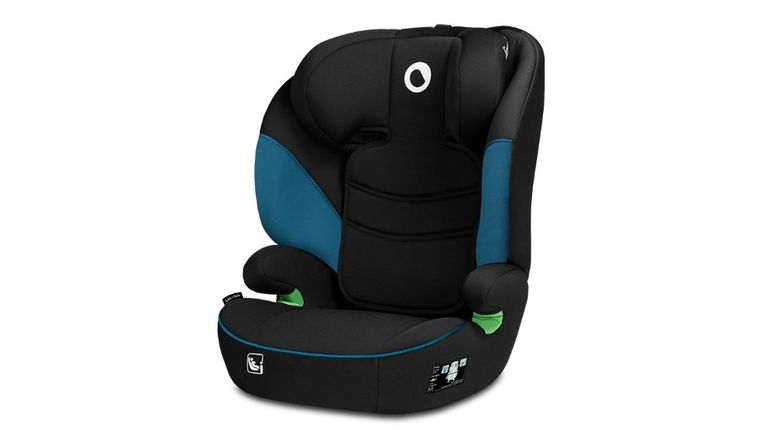 Lionelo, Lars, I-size, fotelik samochodowy, 100-150 cm, Green Turquoise