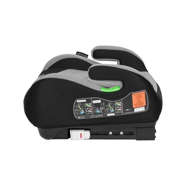Lionelo, Luuk Fix, I-size, fotelik samochodowy, 125-150 cm, Grey Stone