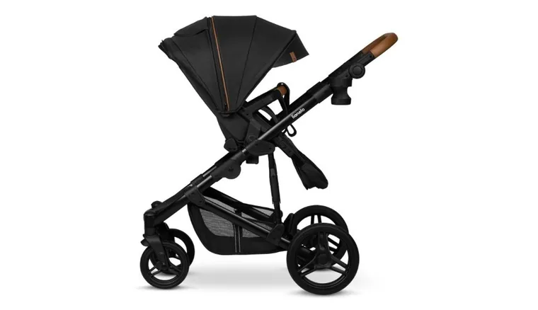 Lionelo, Mari Tour, wózek wielofunkcyjny z zestawem akcesoriów, 2w1, Black Onyx