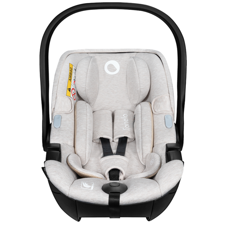 Lionelo, Moxie, i-Size, fotelik samochodowy, Beige Sand, 40-87 cm