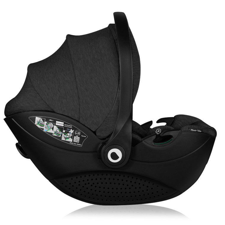 Lionelo, Moxie, i-Size, fotelik samochodowy, Black Carbon, 40-87 cm