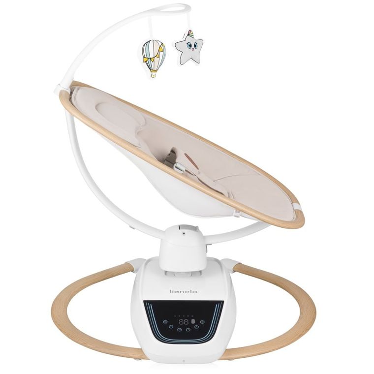 Lionelo, Olivia, elektryczny bujaczek, Beige Natural