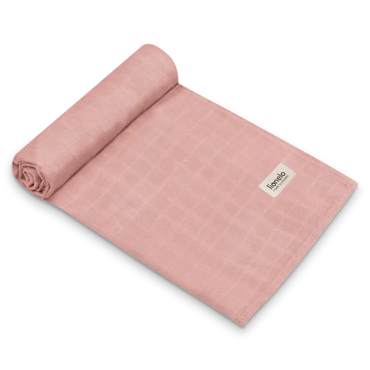 Lionelo, pieluszki dla dziecka, bambusowe, Leaf, 70-70 cm