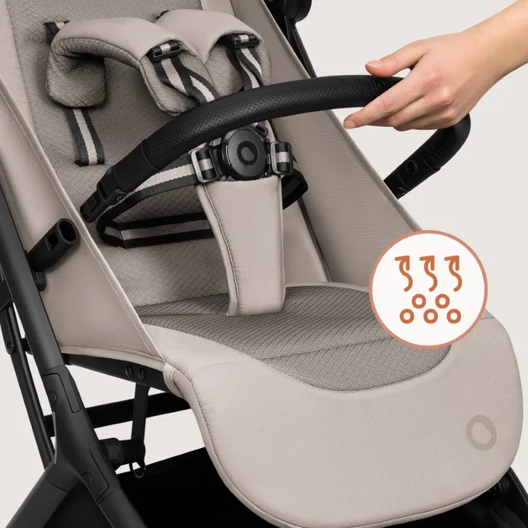 Lionelo, Sia, wózek spacerowy, beige sand