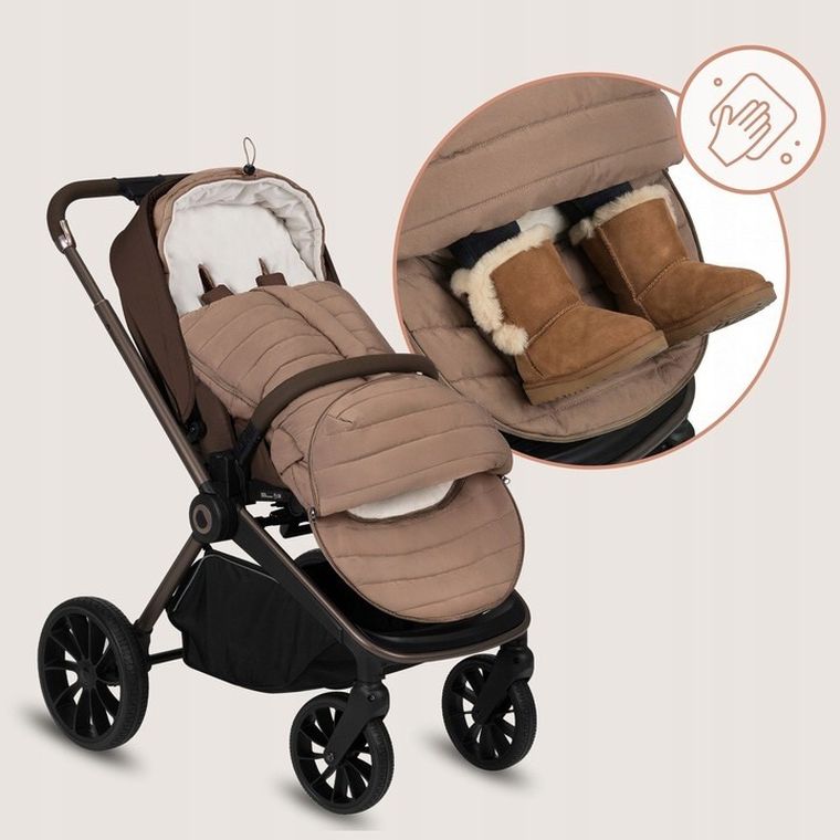 Lionelo, śpiwór do wózka, oli nutty