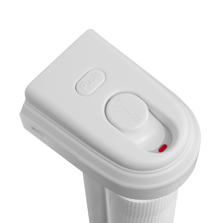 Lionelo, Thea, bramka ochronna, White Natural