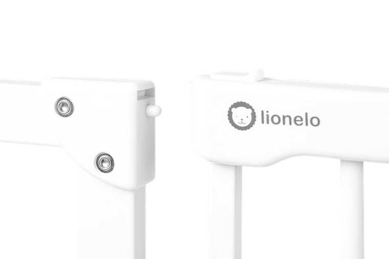 Lionelo, Truus Slim, barierka zabezpieczająca, biała