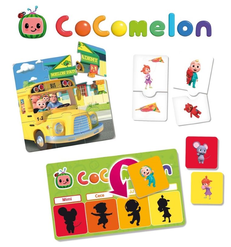 Lisciani, CoComelon, Kolekcja Gier Edukacyjnych