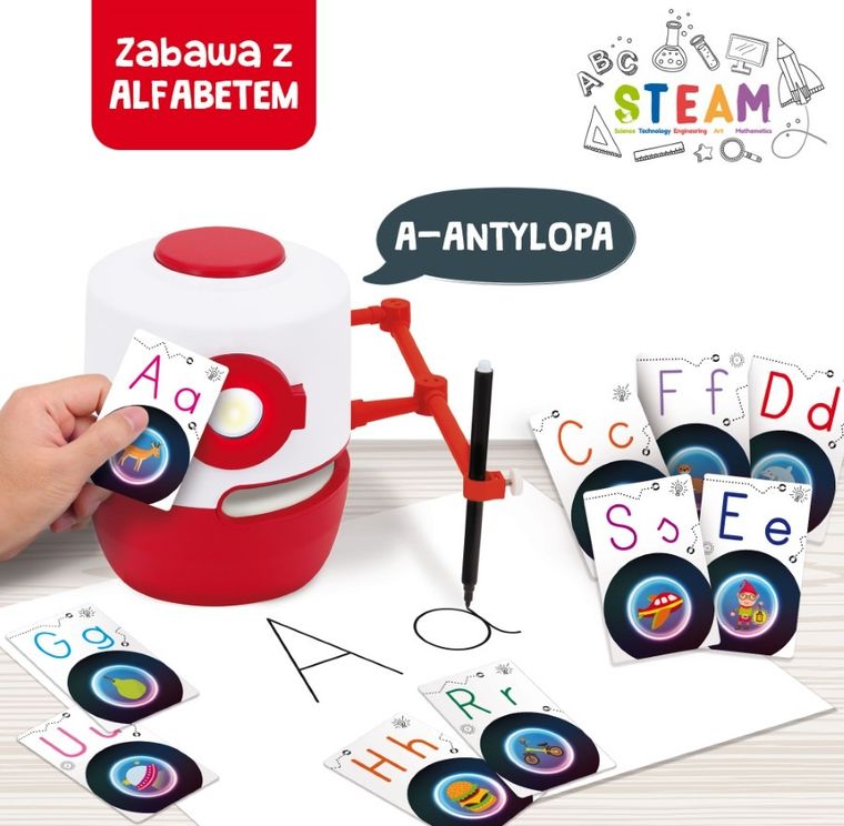 Lisciani, Hi-Tech, Step, robot edukacyjny