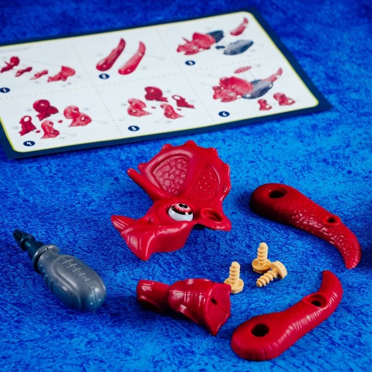 Lisciani, I'm a Genius, Dino Stem, Triceratops, zestaw edukacyjny