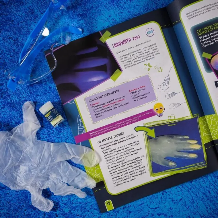 Lisciani, I'm a Genius, Laboratorium ciemności, zestaw naukowy