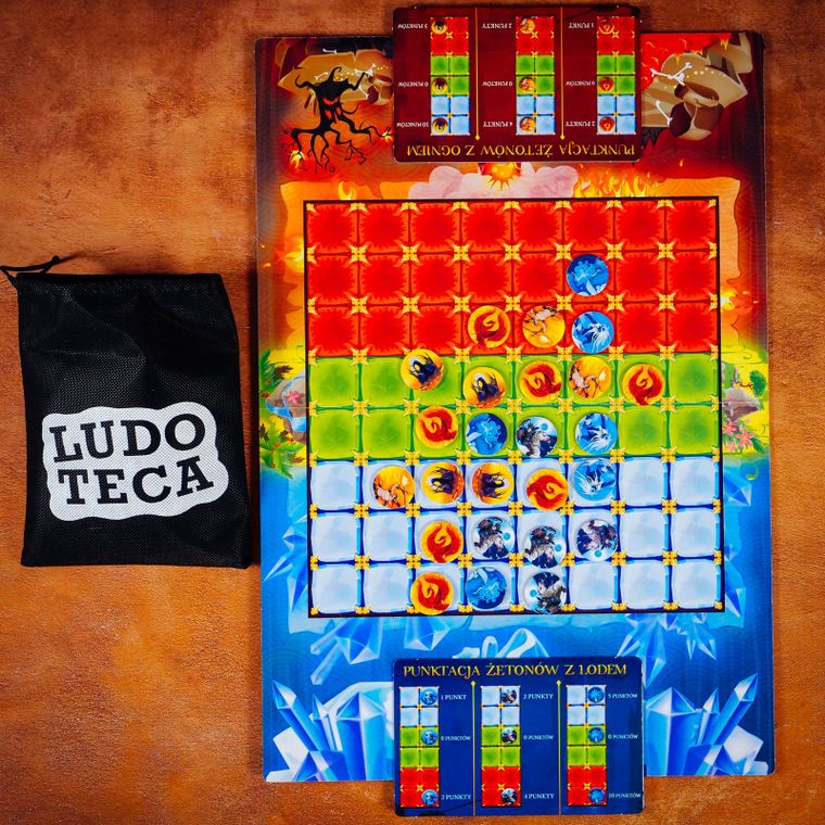 Lisciani, Ludoteca, Ogień i lód, gra rodzinna