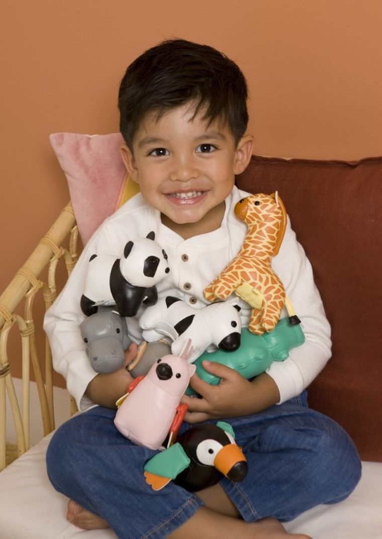 Little Big Friends, Jungle Tiny Friends, Lew Jackson, miękka figurka